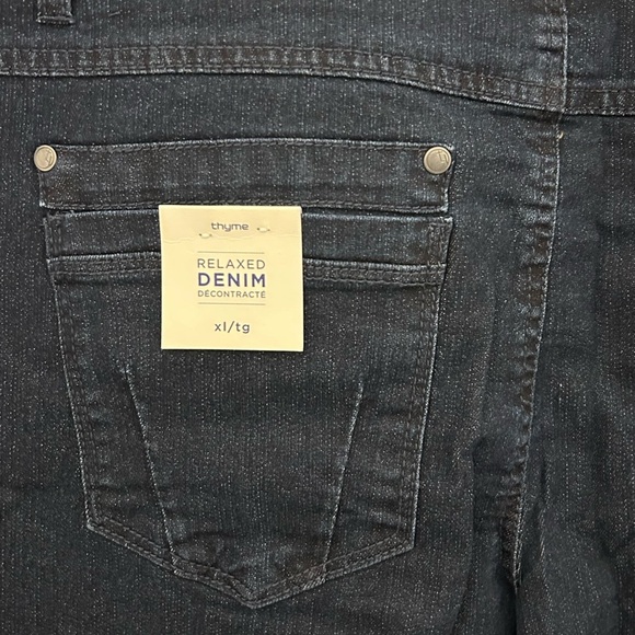 NWTs Thyme Maternity 3 in 1 Maternity Jeans, Sz XL - Picture 6 of 8